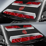 Amazing Volvo Red Black Themed Printed Car Auto Sun Shades 210901 - YourCarButBetter