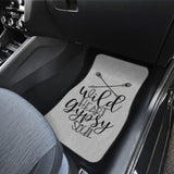 Amazing Wild Heart Gypsy Soul Car Floor Mats 210305 - YourCarButBetter