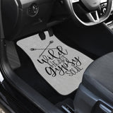 Amazing Wild Heart Gypsy Soul Car Floor Mats 210305 - YourCarButBetter