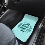 Amazing Wild Heart Gypsy Soul Ombre Car Floor Mats 210305 - YourCarButBetter