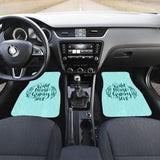 Amazing Wild Heart Gypsy Soul Ombre Car Floor Mats 210305 - YourCarButBetter