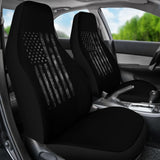 American Flag Black Car Seat Covers 212304 - YourCarButBetter