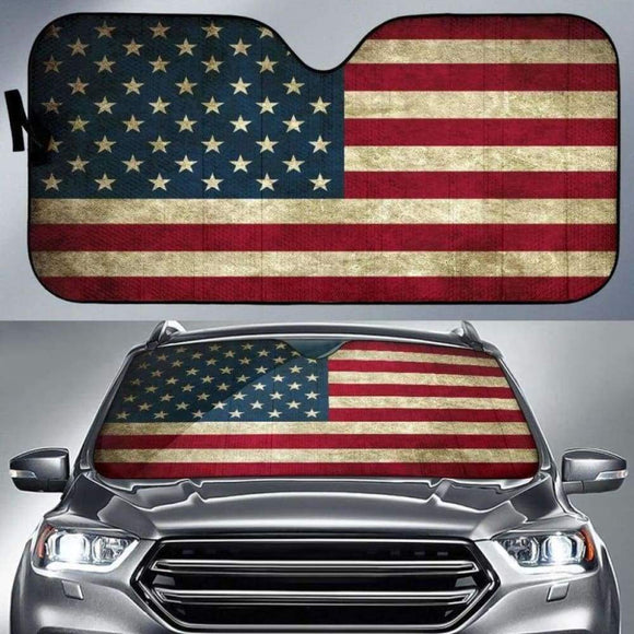 American Flag Car Auto Sun Shades 172609 - YourCarButBetter