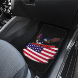 American Flag Car Floor Mats Custom One Nation Under God Car Accessories 212102 - YourCarButBetter