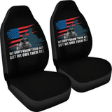 American Flag Firefighter We Don’t Know Them All But We Owe Them All Patriotic Car Seat Covers 210206 - YourCarButBetter