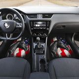 American Flag Horse Gift Who Loves Horse Car Floor Mats 210506 - YourCarButBetter