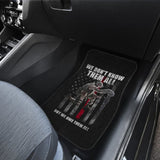 American Flag Soldier We Don’t Know Them All But We Owe Them All Patriotic Car Floor Mats 210206 - YourCarButBetter