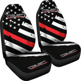 American Flag Star And Stripes Mix GMC Car Seat Covers 212601 - YourCarButBetter