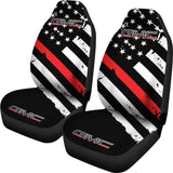 American Flag Star And Stripes Mix GMC Car Seat Covers 212601 - YourCarButBetter