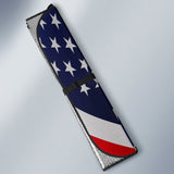 American Flag Waving US Coast Guard Car Auto Sun Shades 210701 - YourCarButBetter