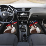 American Flag Wild Amazing Horse All Protective Car Floor Mats 210102 - YourCarButBetter