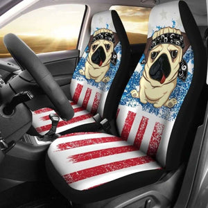 American Pug Car Seat Covers 102918 - YourCarButBetter