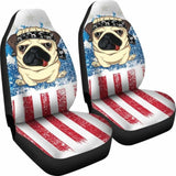 American Pug Car Seat Covers 102918 - YourCarButBetter