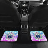 American Samoa Car Floor Mats Coat Of Arms Polynesian With Hibiscus 211904 - YourCarButBetter