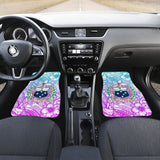 American Samoa Car Floor Mats Coat Of Arms Polynesian With Hibiscus 211904 - YourCarButBetter