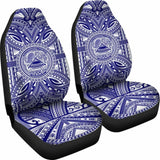 American Samoa Car Seat Cover - American Samoa Coat Of Arms Polynesian Flag Color 105905 - YourCarButBetter