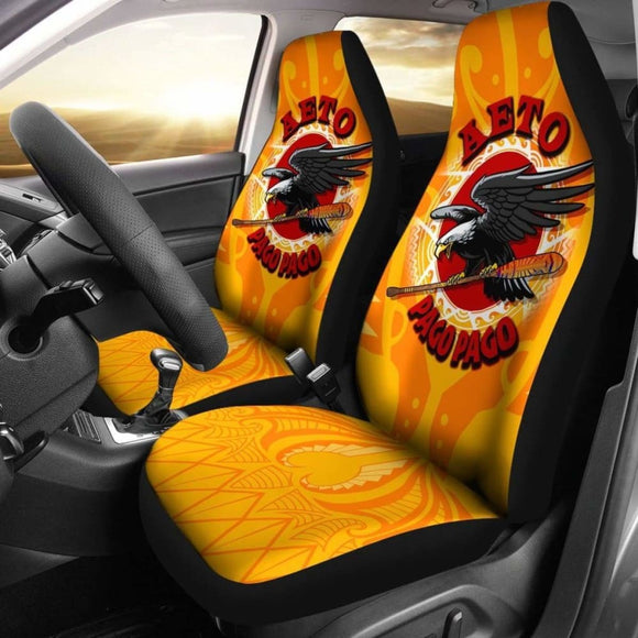 American Samoa Car Seat Covers - Aeto Pago Pago - 105905 - YourCarButBetter