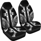 American Samoa Car Seat Covers - American Samoa Black Armor Tattoo - 11 174914 - YourCarButBetter
