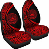 American Samoa Car Seat Covers Circle Style Amazing 105905 - YourCarButBetter