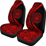 American Samoa Car Seat Covers Circle Style Amazing 105905 - YourCarButBetter