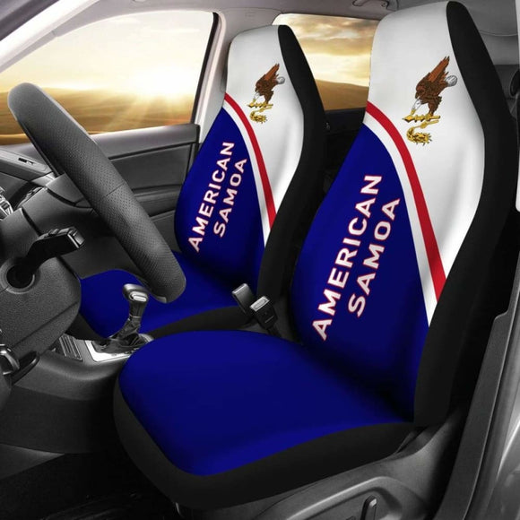 American Samoa Car Seat Covers Curve Version 105905 - YourCarButBetter