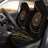 American Samoa Car Seat Covers - Gold - Frida Style - 105905 - YourCarButBetter