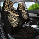 American Samoa Car Seat Covers Golden Coconut Amazing 105905 - YourCarButBetter