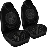 American Samoa Car Seat Covers - Grey - Frida Style - 105905 - YourCarButBetter