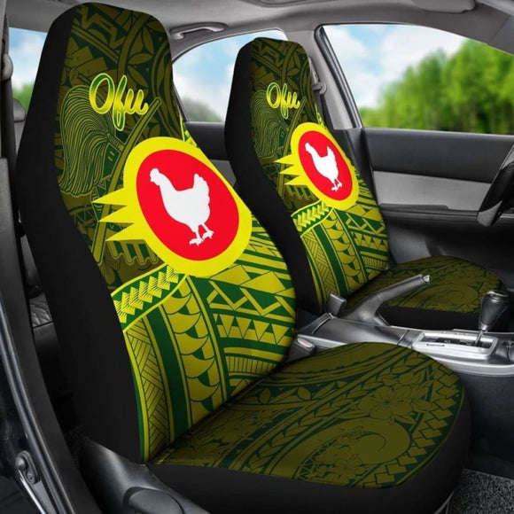 American Samoa Car Seat Covers Manu’A Ofu Polynesian Patterns 105905 - YourCarButBetter