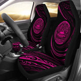 American Samoa Car Seat Covers - Pink - Frida Style - 105905 - YourCarButBetter