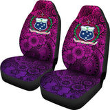 American Samoa Car Seat Covers Polynesian Hibiscus Pattern 211904 - YourCarButBetter