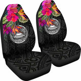 American Samoa Car Seat Covers - Polynesian Hibiscus Pattern - 232125 - YourCarButBetter