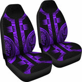 American Samoa Car Seat Covers - Purple Armor Tattoo - 11 174914 - YourCarButBetter