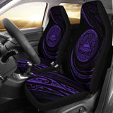 American Samoa Car Seat Covers - Purple - Frida Style - 105905 - YourCarButBetter
