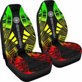 American Samoa Car Seat Covers - American Samoa Seal Polynesian Tattoo Reggae - 9 174914 - YourCarButBetter