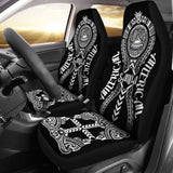 American Samoa Car Seat Covers - American Samoa Seal Polynesian Tribal - 105905 - YourCarButBetter