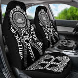 American Samoa Car Seat Covers - American Samoa Seal Polynesian Tribal - 105905 - YourCarButBetter