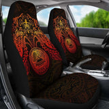 American Samoa Car Seat Covers - American Samoa Seal Red Turtle Manta Ray - Amazing 091114 - YourCarButBetter