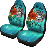 American Samoa Car Seat Covers - Tropical Flowers Style - 093223 - YourCarButBetter