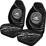 American Samoa Car Seat Covers - White - Frida Style - 105905 - YourCarButBetter