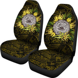 American Samoa Car Seat Covers Ylang Ylang Flowers - 093223 - YourCarButBetter