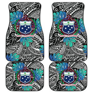 American Samoa Coat Of Arms Car Floor Mats 211904 - YourCarButBetter