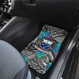 American Samoa Coat Of Arms Car Floor Mats 211904 - YourCarButBetter