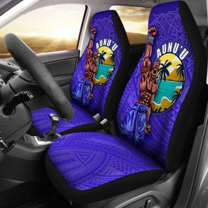 American Samoa Polynesian Car Seat Covers - Aunu’U Island - 093223 - YourCarButBetter