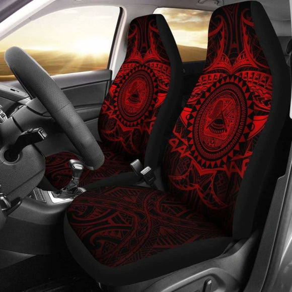 American Samoa Polynesian Car Seat Covers - Red Seal - 18 105905 - YourCarButBetter