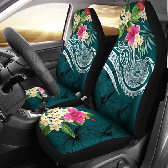 American Samoa Polynesian Car Seat Covers- Summer Plumeria - 105905 - YourCarButBetter