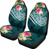 American Samoa Polynesian Car Seat Covers- Summer Plumeria - 105905 - YourCarButBetter