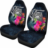American Samoa Polynesian Car Seat Covers - Tropical Flower - 105905 - YourCarButBetter