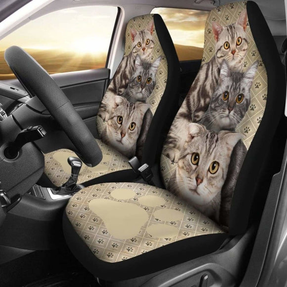 American Shorthair Cat Car Seat Covers For Cat Lover 112428 - YourCarButBetter