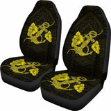 Anchor Yellow Poly Tribal Car Seat Covers - 192609 - YourCarButBetter